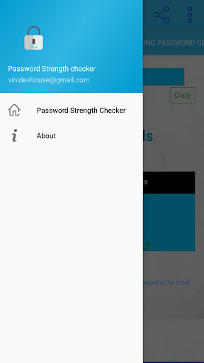 Password Strength checker Screen 2