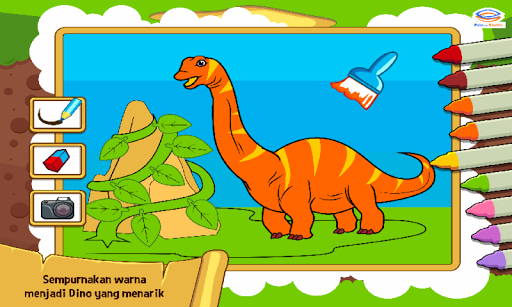 Screenshot of Marbel Mewarnai : Dinosaurus