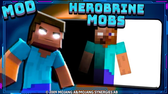 Herobrine Mobs: Minecraft Mod
