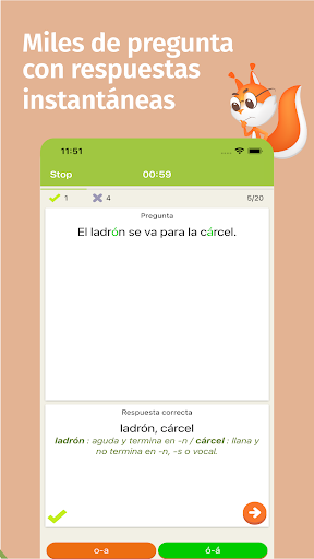 Screenshot of Ortografía Española