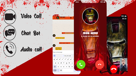 scary Superheroes:Video call Unknown