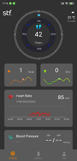 Android application STF watch screenshort