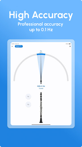 Screenshot of Clarinet Tuner - LikeTones
