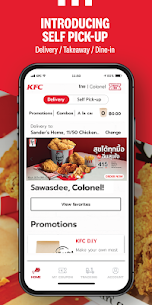 KFC Thailand-Online Food Ordering 1