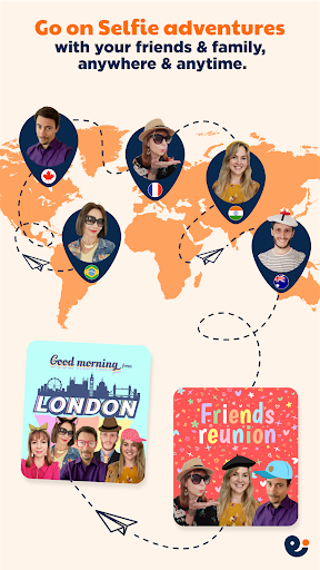 Android application Selfie tour - selfie collage screenshort