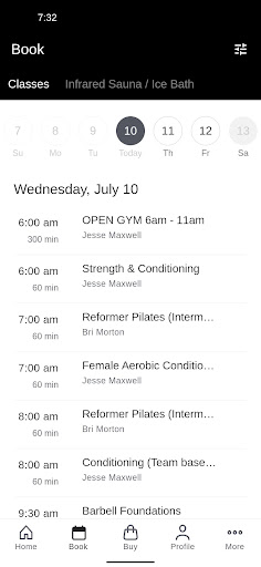 The Cube Gym Brookvale Screen 2