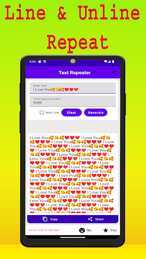 Text Repeater: Repeat 10k Screen 3