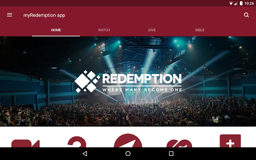 Screenshot of Redemption Church