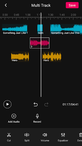 Audio Mixer Screen 2