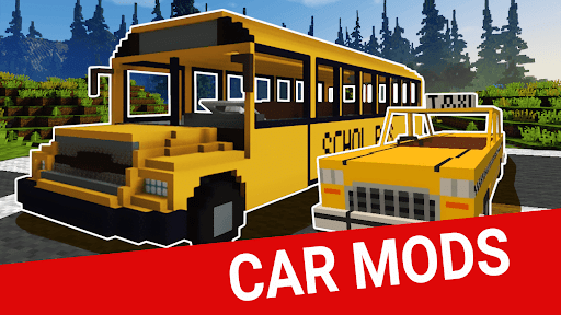 Android application MCPE Cars Mods screenshort