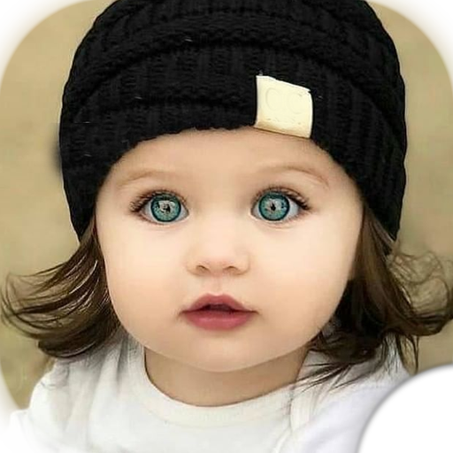 Bebes tiernos Stickers Animado logo