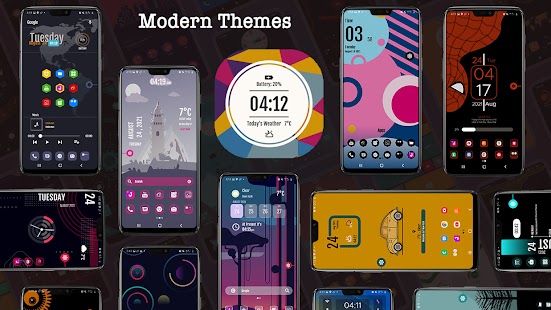 Modern Theme Launcher 2023 Screenshot