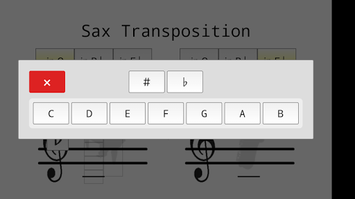 Sax Transposition Screen 2
