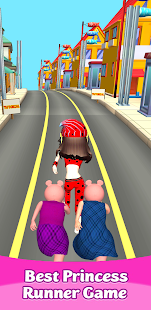 Princess Lady Running Bug Game 1.2.0 APK screenshots 1