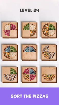 Pizza Sort Puzzleのおすすめ画像2
