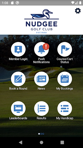 Android application Nudgee Golf Club screenshort