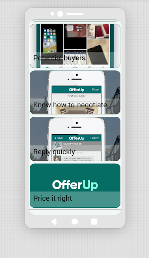 Guide Offer Up for shopping