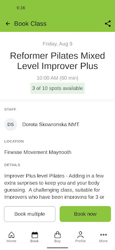 Finesse Movement Screen 3