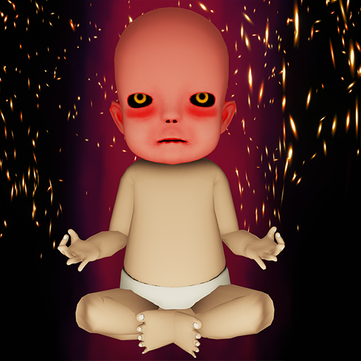 The Baby Scary in Horror House logo