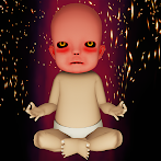 The Baby Scary in Horror House