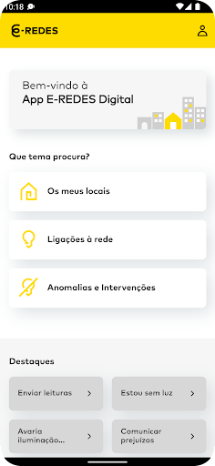 Android application E-REDES Digital screenshort
