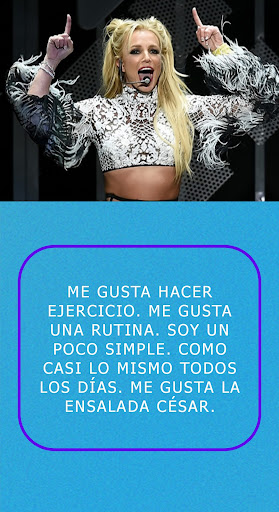 Britney Spears frases Screen 2
