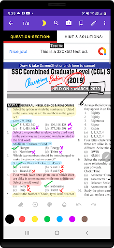 SSC CGL English Screen 3