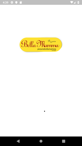 Android application Pizzaria Bella Mamma screenshort