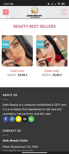 Dado beauty Screen 3
