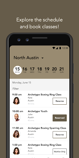 Archetype Boxing Club Screen 3