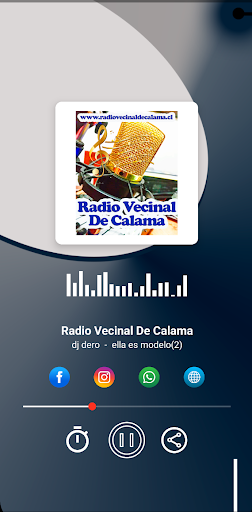 Android application Radio Vecinal De Calama screenshort