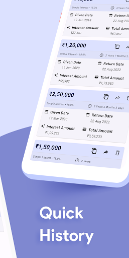 Village Interest Calculator Screen 2