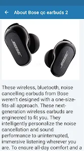 Bose qc earbuds 2 guide Apps on Google Play
