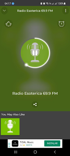 Android application radio esoterica Online 2022 screenshort