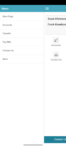Adjala mobile banking Screen 2