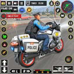 Police Bike Rider Cop Games 3D Mod Apk