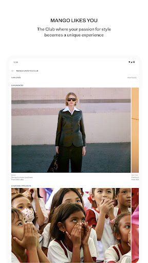 Screenshot of MANGO - Online fashion