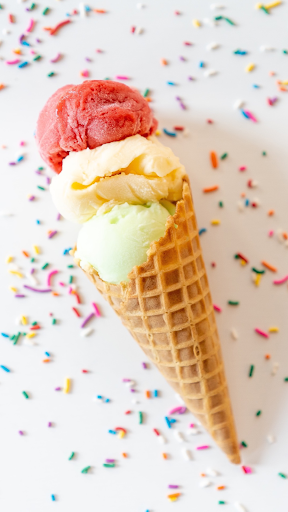 Android application Ice cream Wallpaper screenshort