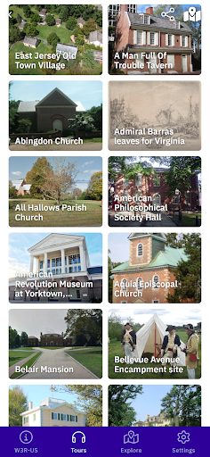 Washington Rochambeau Trail Screen 2