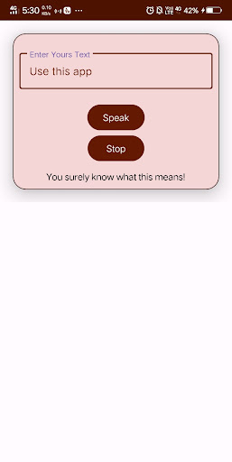Speech The Text Screen 3