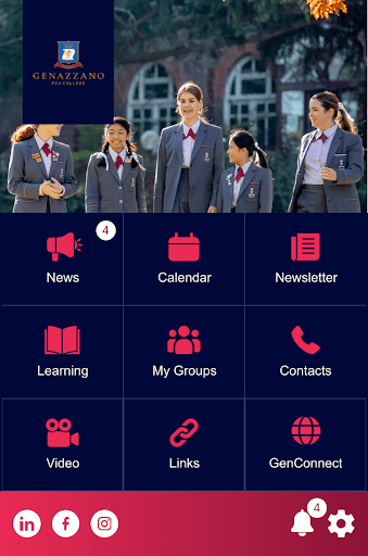 Android application GenConnect screenshort