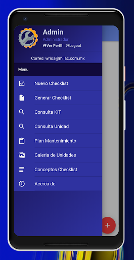 Milac Mantenimiento Screen 3