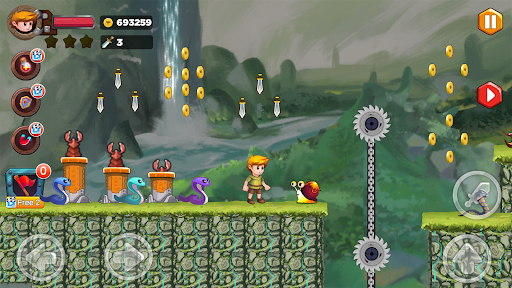 Android application Tiny Jack: Run Away From Witch screenshort