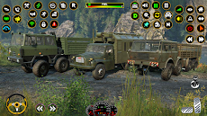 Army Cargo Truck Driving Gameのおすすめ画像2