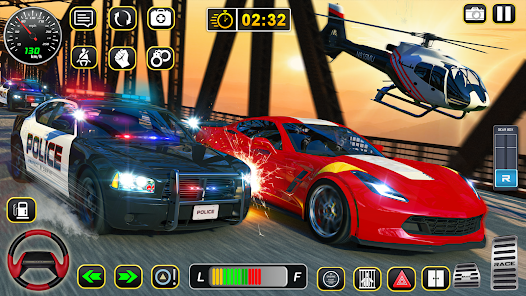 Captura 5 Juego de Carros Policías android