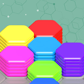 HexaSort Colors: Merge Puzzle