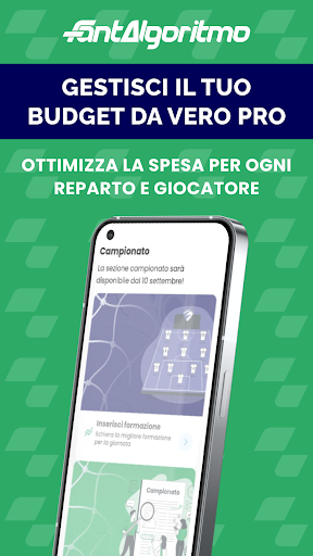 Android application Fantalgoritmo screenshort