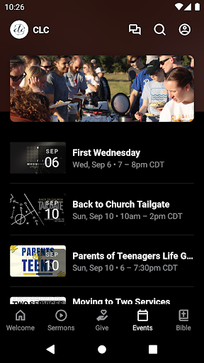 Courageous Life Church Screen 3