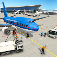 Gas Station Airport Plane Parking Simulator Game