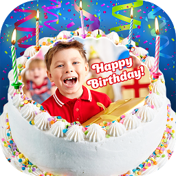 Icon image Photo On Birthday Cake
